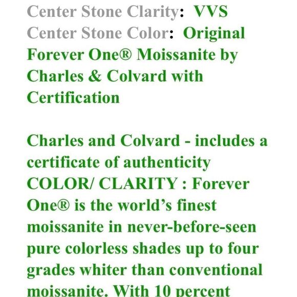 Cushion Cut Solitaire Ring, Silver Band, Elegant Engagement Bridal Promise - Picture 7 of 12